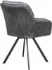 riess-ambiente Drehbarer Design Stuhl MR. LOUNGER anthrazit Produktbild-Vorschau 15