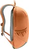 Side view of an orange backpack. Produktbild-Vorschau