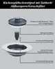 An exploded view diagram of a kitchen sink stopper with its components labeled. Produktbild-Vorschau