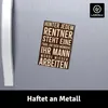 LANOLU Kühlschrankmagnete lustig- Rentner Frau arbeiten - Produktbild-Vorschau 8