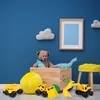 Relaxdays Giocattoli: veicoli da cantiere, set da 3 pezzi Anteprima dell’immagine prodotto 3