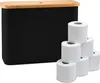 Relaxdays Toilettenpapier Aufbewahrung, 12 Rollen, HxBxT: Produktbild-Vorschau 1