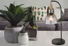 Globo Lighting Tischleuchte Metall schwarz matt, 1x E27 LED Produktbild-Vorschau 3