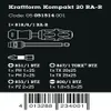 Wera Kraftform Kompakt 20 RA-R con borsa Anteprima dell’immagine prodotto 15