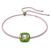 Swarovski Femme Collier Rose Textile Cristal Dulcis 5601585 Voir les images du produit 1