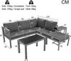 Flieks Lounge Gartenmöbelset 5 Personen, Gartenlounge Produktbild-Vorschau 7