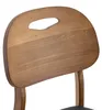 okwish Moderne set van 2 keukelstoelen met ovale Productafbeelding-voorbeeld 8