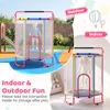 COSTWAY Trampolin für Kinder, 154cm 6 in 1 Kindertrampolin Produktbild-Vorschau 8