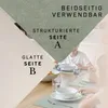 6 Stück Platzset Kunstleder, Wendbares Tischset 45x30cm, Produktbild-Vorschau 2