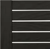 vidaXL Doppel-Sonnenliege Schwarz 155x138x83 cm Produktbild-Vorschau 9