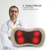 Masážní polštář s tepelnou funkcí, 3D masáž, elektrický Náhled obrázku produktu 5