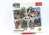 The image shows the front of a Star Wars Mandalorian puzzle box. Voir les images du produit