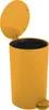 A yellow pedal bin with its lid open, shown against a white background. Podgląd zdjęcia produktu