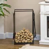 HOMCOM Kaminholzregal mit Kaminbesteck Brennholzregal Produktbild-Vorschau 7