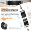 Flaschenzug bis 2000kg mit 20 m Seil, 8:1 Hubkraft, Seilzug Produktbild-Vorschau 3