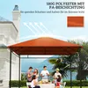 Toit de remplacement pour pergola Outsunny, housse de Voir les images du produit 6