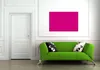 Wallario Premium Leinwandbild Pink in Größe 60 x 90 cm Produktbild-Vorschau 2