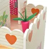 vidaXL 3-piętrowy drewniany domek dla lalek 60 x 30 x 90 cm Podgląd zdjęcia produktu 4