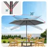 VOUNOT® VOUNOT® Sonnenschirm 270 cm knickbar UV 50+ Produktbild-Vorschau 5