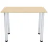 AKKE Ahorn Küchentisch mit chrom beine LxBxH: 50x50x74 cm Produktbild-Vorschau 3