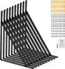 Držák polic VEVOR, 308 x 209 x 25 mm, 10 kusů, plovoucí Náhled obrázku produktu 1