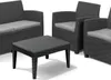 Keter Ensemble de salon Mia, pour 4 personnes, table avec Voir les images du produit 16