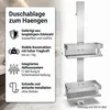 Mucola Duschablage zum Hängen Edelstahl 2 Körbe Duschregal Produktbild-Vorschau 2