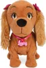 A plush toy dog named Lucy is shown from the front, sitting on a white background. Náhľad obrázku produktu