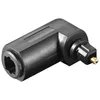 Goobay Toslink Digital Audio Adapter 90°, Toslink-Stecker Produktbild-Vorschau 5