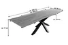 Baumkantentisch Akazie stonefarben 160 (260) x 90 cm Produktbild-Vorschau 8