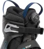 Close-up of the upper part of an inline skate, focusing on the closure system. Produktbild-Vorschau