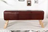 Design Sitzbank TURNBOCK mit Echtleder Bezug 120 cm Kult Produktbild-Vorschau 2