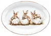 Ritzenhoff Bunny Piatto da portata ovale in porcellana Anteprima dell’immagine prodotto 1