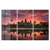 DEQORI Glasbild Echtglas 3x50x100 cm 'Angkor Wat in Produktbild-Vorschau 2