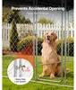 SucceBuy Chenil pour chien 3 x 3 x 2,15 m avec serrure de Voir les images du produit 5