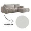 MORELLO Cloud Ecksofa Bouclé mit DL-Mechanismus, Produktbild-Vorschau 6