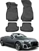 2016-2024 Audi A5 Coupé Cabriolet F5P Fußmatten TPE Schwarz Produktbild-Vorschau 1