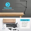 LED-Schreibtischlampe mit Klemme Schreibtischlampe Produktbild-Vorschau 5