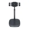 A black adjustable stand for a phone or tablet. Produktbild-Vorschau