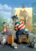 ART PUZZLE Puzzle Peintre de chat 500 pièces Voir les images du produit 1