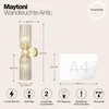 Lampa ścienna Maytoni Antic Gold MOD302WL-02CG Podgląd zdjęcia produktu 10