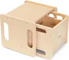 Tavolo e sedia multifunzionali in legno Montessori - mobili Anteprima dell’immagine prodotto 10