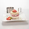 STONELINE® Anelli da dessert tondi set da 8 pezzi | acciaio Anteprima dell’immagine prodotto 7
