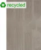 Recycle Teppich mit modernen ovalen Formen liniert in beige Produktbild-Vorschau 2