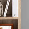 CASARIA® Étagère de rangement 4 niveaux Bibliothèque chêne Voir les images du produit 5