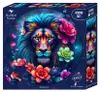 Puzzle 501 elementów Bluebird – Okrągły tęczowy lew Podgląd zdjęcia produktu 1