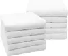 10er Set Handtücher, 50x100 cm, 100% Baumwolle, weiß Produktbild-Vorschau 1