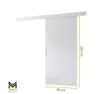 MINIO – Schuifdeur "CLEAN A" met een breedte van 86 cm, in Productafbeelding-voorbeeld 3