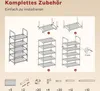 WOLTU Schuhregal mit 5 Ablagen, Schuhständer Metallgestell, Produktbild-Vorschau 9
