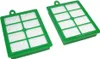 Two green and white HEPA filters are shown against a white background. Produktbild-Vorschau